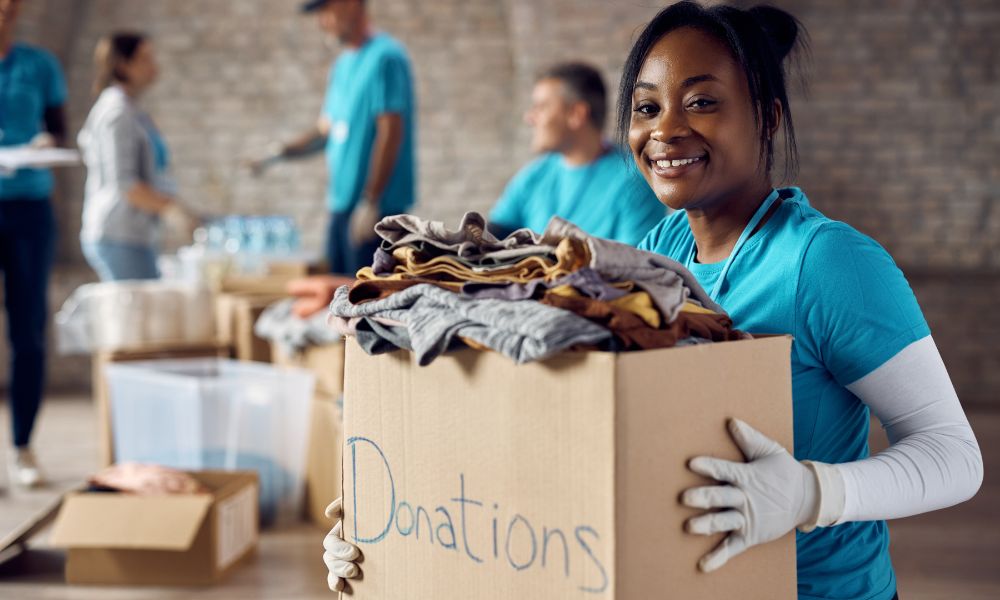 Warm clothing and shelter essentials provided to children